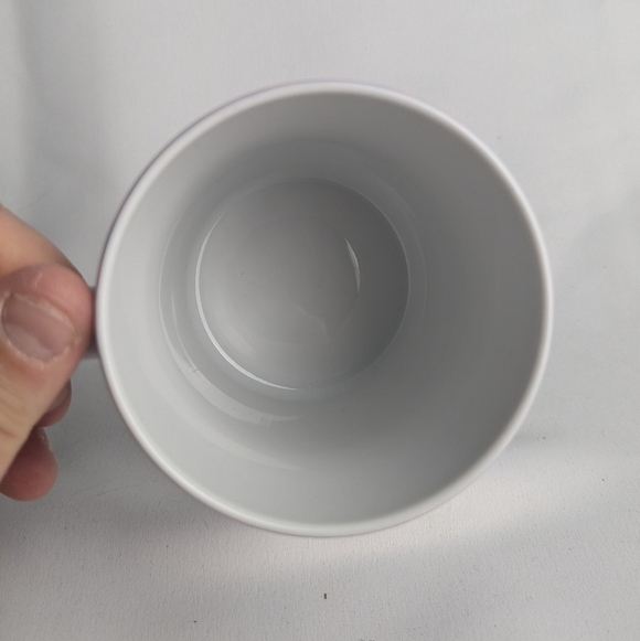 Vintage Retro FAUCHON Paris Coffee Mug Pink And Purple Art Deco Style - Picture 2 of 5